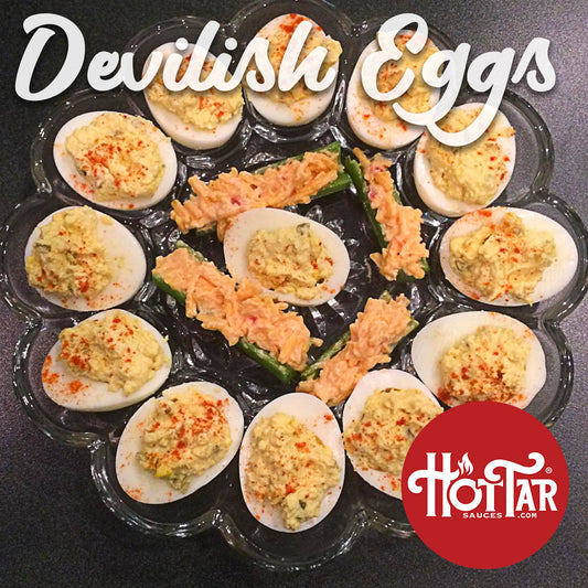 HOT TAR Devilish Eggs Recipe