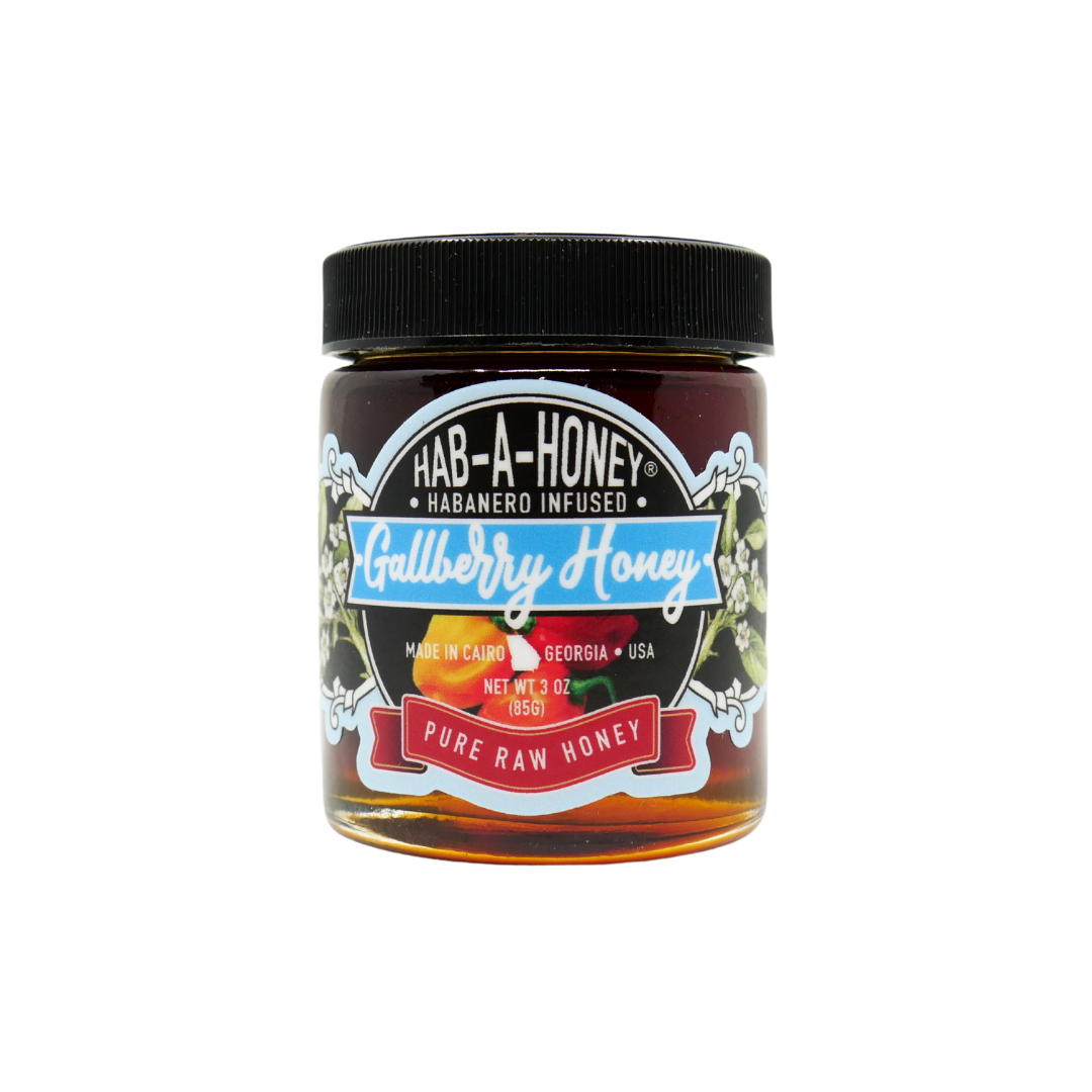 Hot Tar Habanero Infused Gallberry Honey 3 oz