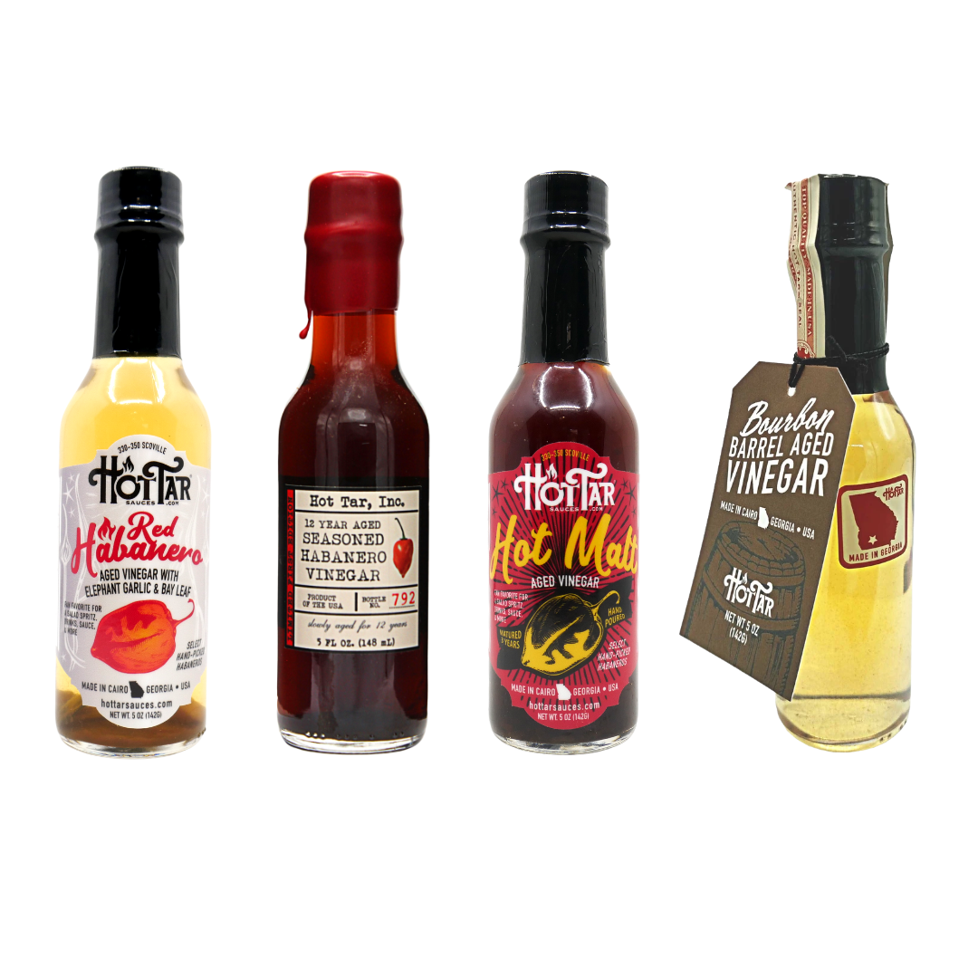 Hot Tar® Infused Vinegar Collection