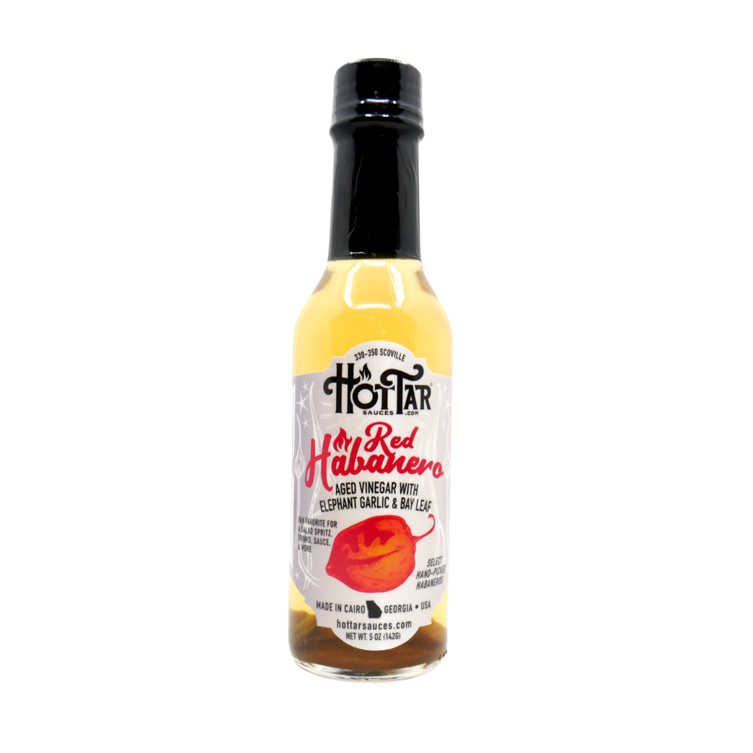 Hot Tar Red Habanero Vinegar